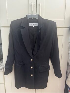 90s Black Women's Blazer Jacket